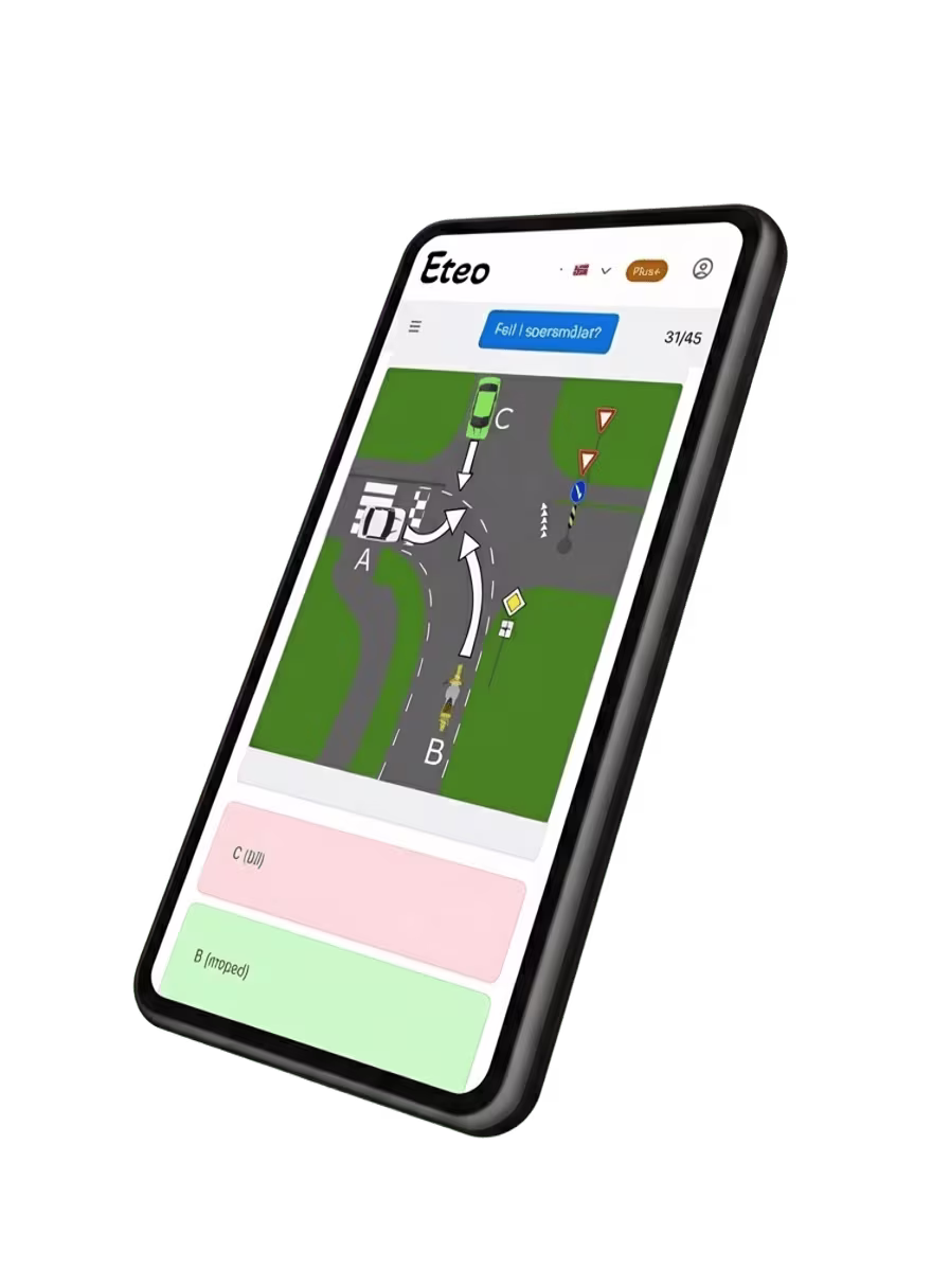 Funksjoner som gjør deg klar for lastebil teori klasse C